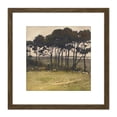 thumbnail image 1 of L Callot Shepherdess In Landscape 1850Ãƒâ€š 8X8 Inch Square Wooden Framed Wall Art Print Picture with Mount, 1 of 4