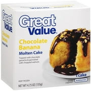 Great Value Chocolate Banana Lava Cake