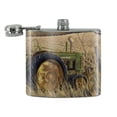 thumbnail image 2 of Tractor on the Farm Stainless Steel 5oz Hip Drink Kidney Flask, 2 of 4