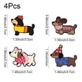thumbnail image 2 of Jiibva Cartoon Dachshund Brooch Pin Funny Animal Lapel Pins Novelty Dog Pins Badge for Backpack Clothes Hat Decoration, 2 of 7