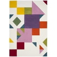 thumbnail image 2 of Safavieh Hollywood Victoria Abstract Area Rug, Ivory/Rose, 6'7" x 9', 2 of 8