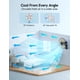 thumbnail image 5 of Ventilador de pared VAGKRI de 16 pulgadas con 5 aspas y 5 velocidades, negro, 5 of 7