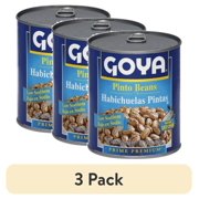 (3 pack) GOYA Pinto Beans Low Sodium 29 Oz