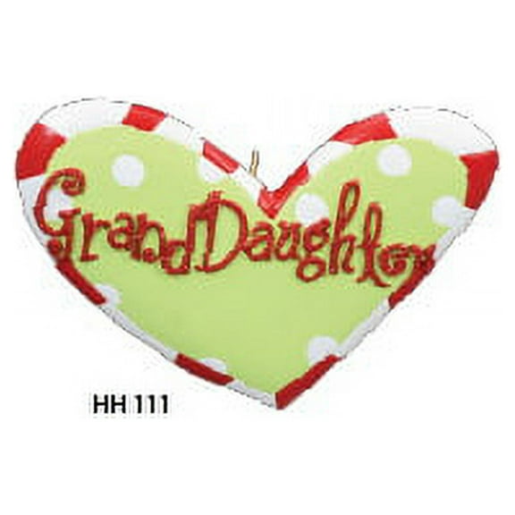 Granddaughter Personalized Christmas Ornament DO-IT-YOURSELF
