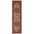 thumbnail image 3 of SAFAVIEH Classic Roderick Oriental Wool Runner Rug, Light Gold/Red, 2'3" x 8', 3 of 13