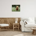 thumbnail image 3 of Stupell Industries Baby Bear & Butterfly Animals Painting Wrapped Canvas Art Print Wall Art, 20 x 16, 3 of 8