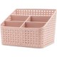 thumbnail image 1 of Cesta de almacenamiento superior, organizador de caja de cosméticos, caja de almacenamiento de plástico para escritorio, caja de almacenamiento de subrejilla de 5 rejillas, almacenamiento mu, 1 of 5