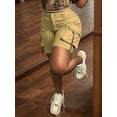 thumbnail image 2 of Apay Jeans for Women Cargo Pants Denim Shorts  Casual and Versatilel  Suitable for Daily Trave Regular Size, 2 of 6