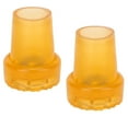 thumbnail image 1 of Patins pour Béquilles, Patins pour Béquilles Design Rond 2 Pcs Résistant à l'Usure Caoutchouc Épaissi pour Intérieur pour Extérieur pour Cannes Orange, 1 of 8