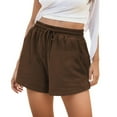 thumbnail image 2 of Athletic Shorts for Women Summer Elastic High Waist Relaxed Fit Workout Exercise Gym Yoga Running Shorts with Pockets, 2 of 6