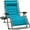 Aqua Blue, variant on Oversized Padded Zero Gravity Chair, Folding Outdoor Patio Recliner, XL Anti Gravity Lounger for Backyard w/Headrest, Cup Holder, Side Tray, Polyester Mesh - Burgundy