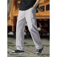 thumbnail image 3 of Men's Fashion Personality Solid Color Casual Pants, 3 of 6