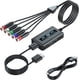 thumbnail image 1 of KSRplayer Convertidor de Componente a HDMI con Escalador – Adaptador YPbPr a HDMI para PS2, NGC, Xbox, Wii, Incluye Cables HDMI y de Componente, RGB a HDMI para Consolas Antiguas (Mujer), 1 of 7