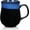 28Oz-Starry Blue, variant on 28 Oz Extra Large Ceramic Coffee Mug with Large Handle, Handmade Glazed Oversized Tea Cup for Office and Home, Microwave and Dishwasher Safe Jumbo Coffee Mug, Starry Blue Ceramic Cup