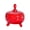 Red, variant on 685ml Glass Kitchen Jar Shatter Candy Display Bowl with Lid For Living Room Decoration Or Dining Table