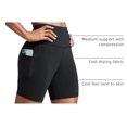 thumbnail image 4 of Shorts CRZ YOGA Butterbreeze Cintura Alta 15 cm con Bolsillos Negro S, 4 of 7
