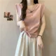 thumbnail image 3 of Camiseta adelgazante con cuello en V para mujer, top de color liso para el verano de 2024, ropa de nuevo estilo que adelgaza tu silueta, 3 of 4