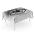 thumbnail image 1 of LADDKE Human Eye in Engraved CMYK Organized by Layers One Global Color Gradients Free Tablecloth Table Desk Cover Home Party Decor 60x120 inch, 1 of 1