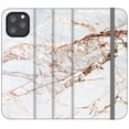 thumbnail image 4 of Personalised Cracked Marble Bronze Initial iPhone 12 Pro Case, iPhone 14, 4 of 4