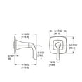 thumbnail image 2 of Pfister 016BS0K Bronson Diverter Trim in Brushed Nickel, 2 of 2