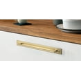 thumbnail image 5 of Goo-Ki 7.6''(192mm) Hole Centers Champagne Bronze Cabinet Pulls with Long Backplate, Zinc Alloy Cabinet Drawer Handles for Dresser,Wardrobe,Cupboard,Cabinet Hardware,2 Pack, 5 of 6