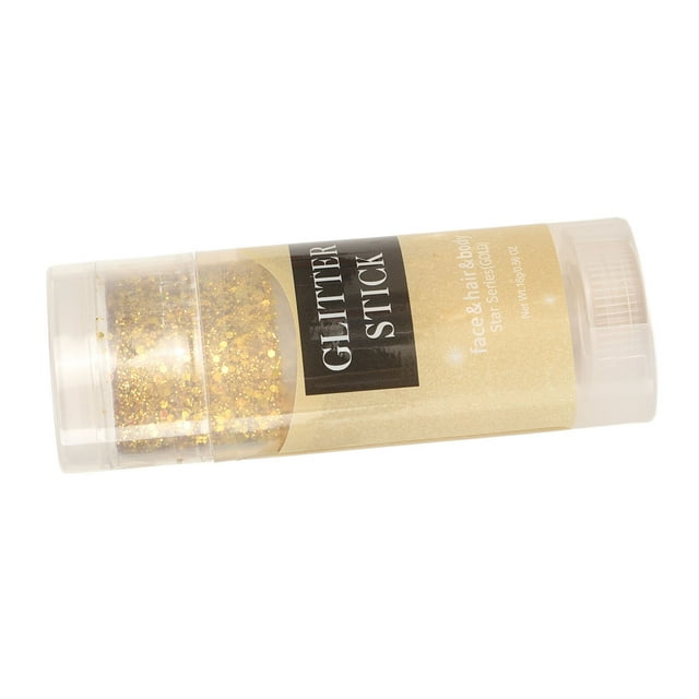 Body Glitter Stick, Gold Body Glitter Stick Safe Holographic for Lip