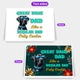 thumbnail image 2 of Great Dane Dad Like a Regular Dad Only Cooler Happy Father's Day 7x5in Folded Greeting Card Danes Dog Lover Gifts Single Note Card with Envelope - 02007, 2 of 5