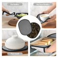 thumbnail image 7 of Naloa Sea Turtle With Ocean Silicone Pot Holders, Oven Mitts Heat Resistant Hot Pads, Non Slip Pot Holder for Kitchen Baking and Cooking 9.4 x 7.5 Inches, 7 of 7