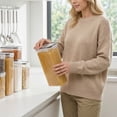 thumbnail image 5 of PP Food Storage Container, Airtight Kitchen Organizer for Grain, Snacks, Cereal, Flour, Rice, Pet Food – 2.8L, 30CM Tall, BPA-Free, Stackable, Leak-Proof Lid, 5 of 6