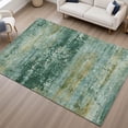 thumbnail image 6 of Addison Rugs Mayfield Premium Machine Washable Transitional Abstract Green Rectangle Rug, 10' x 14', 6 of 6
