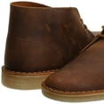 thumbnail image 2 of Clarks Mens Desert Chukka Boot, Beeswax, 7 M US, 2 of 4