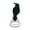 Black1, variant on Clearance Under $4.8! 1PC Realistic Black Crow Decoration, Spring-Mounted Tree Topper for Halloween and Christmas, Metal, (One Size, Black)
