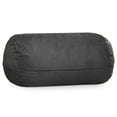 thumbnail image 6 of Jaxx 7 Foot Giant Bean Bag Sofa, Black, 6 of 7