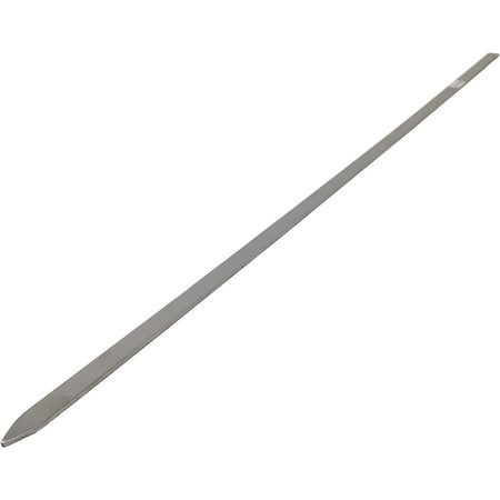 - Stainless Steel Handle BBQ Skewers for Shish Kebab Turkish Persian Grills & Koubideh Iranian Mediterranean Brazilian-style BBQ - 27 Inch Long 1/2 Inch Wide (6)
