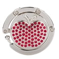 thumbnail image 1 of Monstrate Colgador de bolso de mano plegable de aleación para colgar en la para mujer Almacenamiento y organización del hogar Rojo, 1 of 6