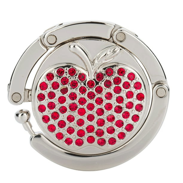 Billuyoard Colgador de bolso de mano plegable de aleación para colgar en la para mujer Almacenamiento y organización del hogar Rojo Billuyoard HA061346-01