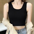 thumbnail image 4 of Small Camisole Sexy Navel-baring Camisole Off-shoulder Female Short Versatile, 4 of 5