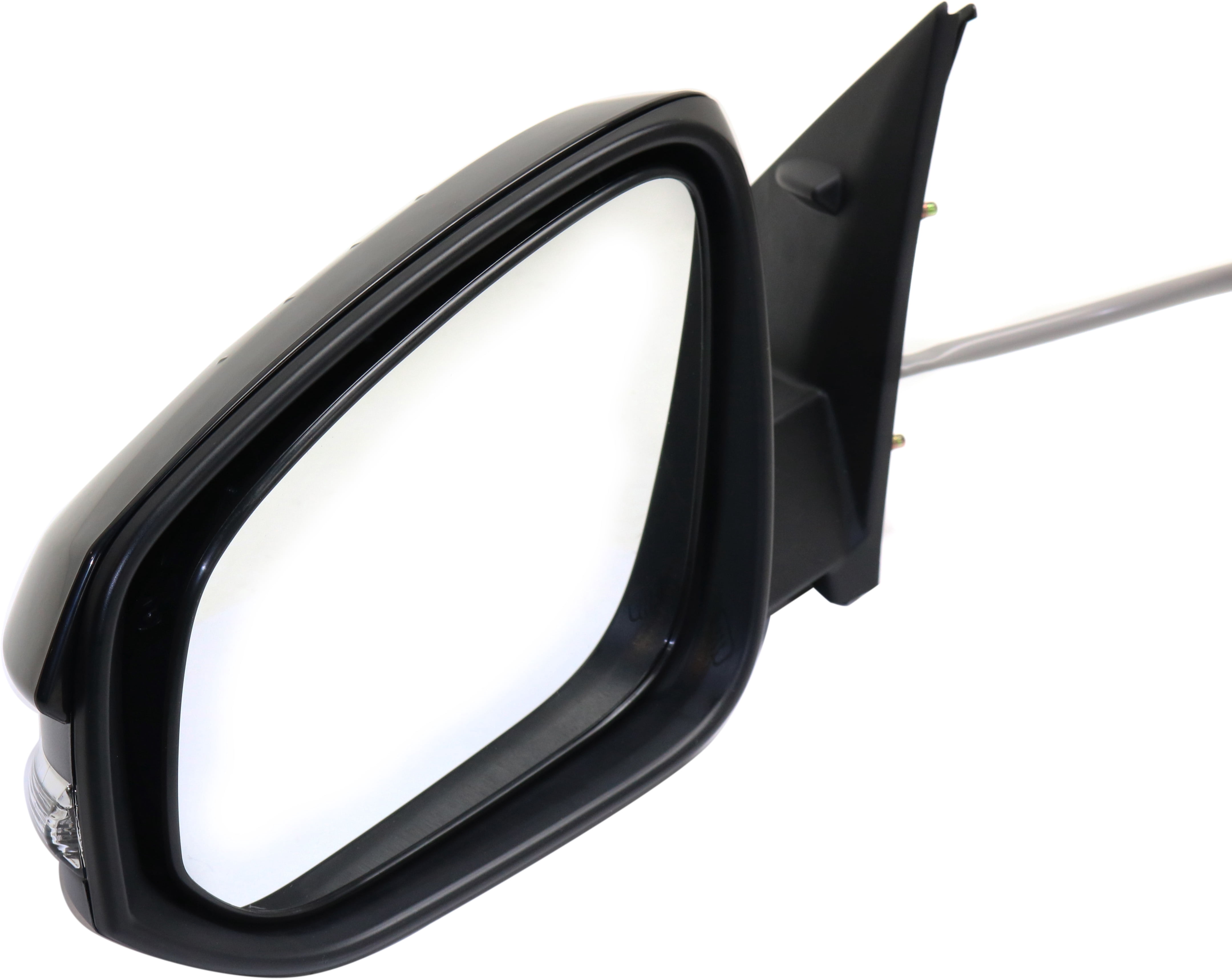 Mirror Compatible With 2014-2018 Toyota Highlander Left Driver Side Heated In-housing Signal Light Paintable Kool-Vue