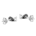 thumbnail image 5 of Ocean's Happiness Little Whale Sterling Silver Post Stud Earrings, 5 of 5