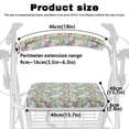 thumbnail image 6 of HELLHERO Easter Bunny Rollator Walker Seat Back Covers Walker Covers and Elderly Anti-Slip Cover Dust Proof and Elderly Adults, 6 of 7