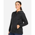 thumbnail image 2 of North End NE75W Women's Network Lightweight Jacket-Black Heather-L, 2 of 3