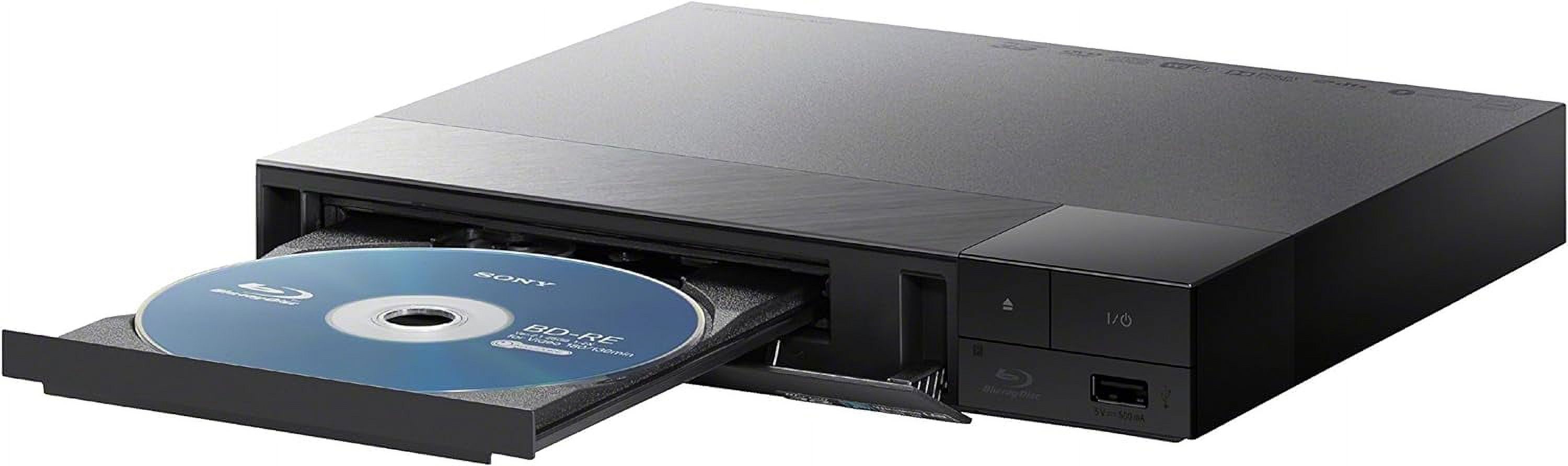 Sony BDP-BX370 Smart Blu-ray DVD Player with Wi-Fi, Dolby Digital, HDMI ...