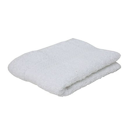 J & M Home Fashions 8602 White Provence Washcloth