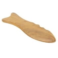 thumbnail image 1 of Wooden Gua Sha Board, Relaxing Muscle Universal Ergonomic Handle Gua Sha Massage Tool Fish Shape  For Face, 1 of 8