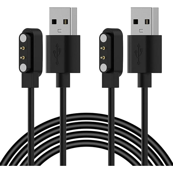XiHAMA Compatible with GloryFit T50 T50S T60 T70 Smart Watch Charger for uaue, QXQ, CASCHO, Matast, Donerton, Kuizil, WeurGhy, Csasan, Soudorv T70 T60 T50 Magnetic Charging Cord Cable