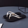 thumbnail image 2 of GPOECD Flip Flops Womens Ladies Summer Colour Sandals Slippers Womens Slippers Black2,8, 2 of 9