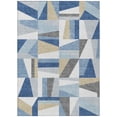 thumbnail image 2 of Addison Rugs Chantille Indoor/Outdoor Transitional Geometric Blue Machine Washable Rectangle Rug, 3' x 5', 2 of 8