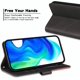 thumbnail image 4 of Funda negra para iPhone 7 Plus/iPhone 8 Plus, funda tipo billetera de cuero sintético para iPhone 7 Plus/iPhone 8 Plus, funda protectora a prueba de golpes con ranura para tarjetas, 4 of 5