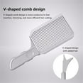 thumbnail image 4 of Rungungde Barber Fade Combs, Professional Hair Cutting Comb Gradienter Design Barber Fade Combs Curved Positioning Clipper Comb for Salon Hairdressing, Barber or At Home, 4 of 8