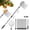 Black, variant on BURMONG Fruit Picker Pole with Basket, 6.9 FT Adjustable Stainless Steel Fruit Picker Tool, Lightweight Tree Fruit Catcher for Apple Orange Pear Mango